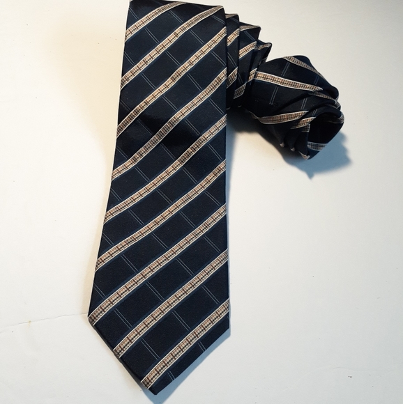 Daks London ARA New With Tags Textured Necktie - Picture 1 of 6